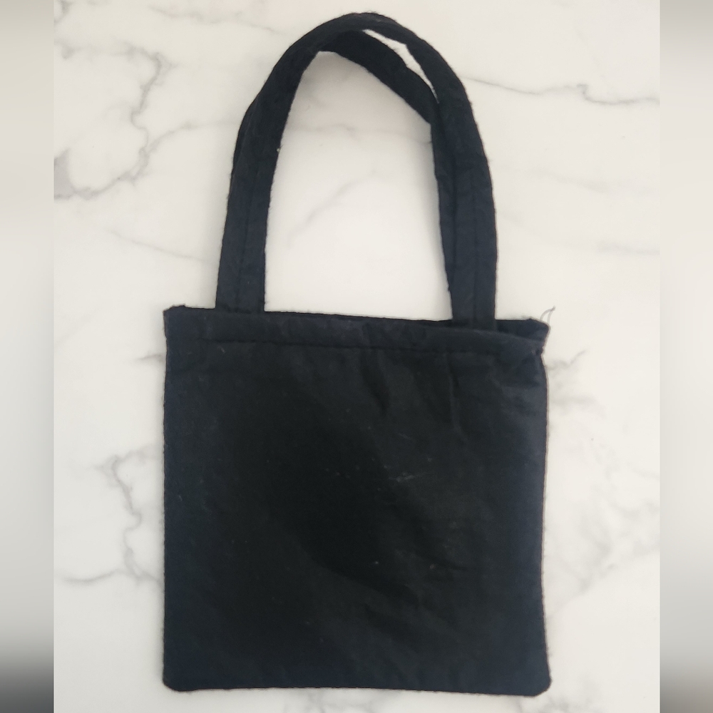 Halloween Pumpkin Black Tote Bag - Picture 4 of 9